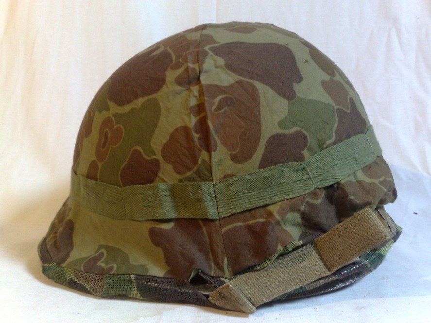 US Army WW2 Camo Helm Netten Australische Accessoires Hoeden & petten Helmen Militaire helmen Origineel 