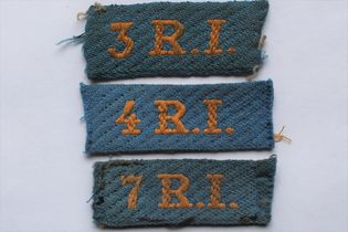 Infanterie Regimenten, 1e R.I. t/m 22 R.I.