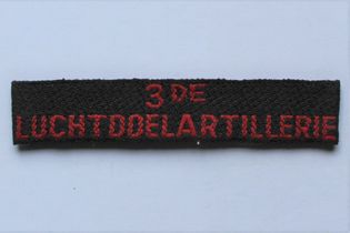 Regimenten Luchtdoelartillerie, 1ste t/m 3de
